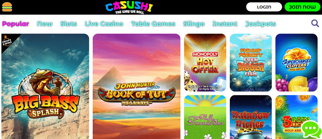 Best New Casino Site - Casushi Casino